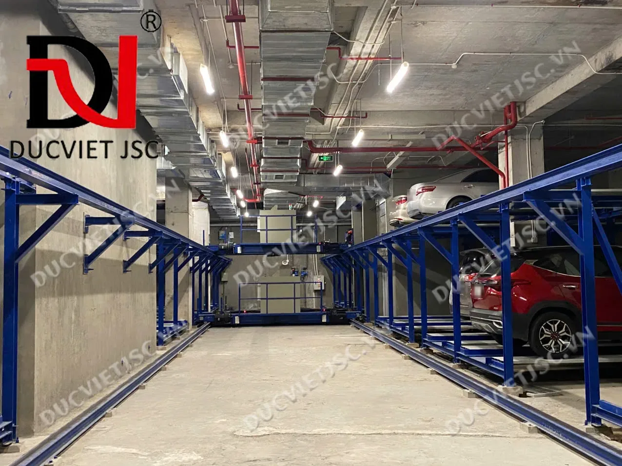 Hệ thống đỗ xe tự động Rollpark tại trụ sở các Ban Đảng tại TPHCM