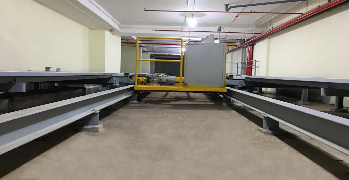 Hệ thống đỗ xe tại khách sạn Libra