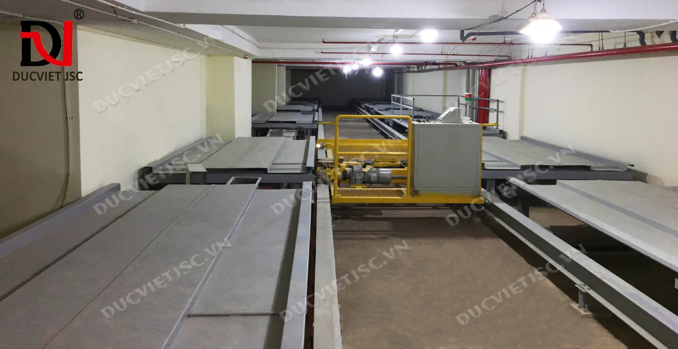 Hệ thống đỗ xe tự động Đức Việt tại dự án Khách sạn Libra, Nha Trang